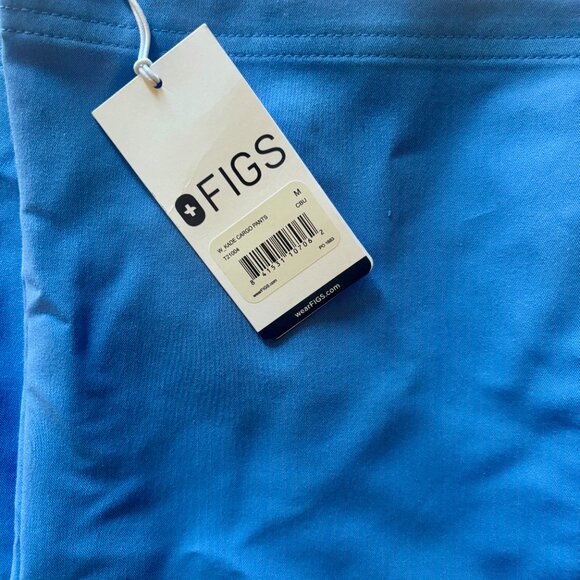 FIGS Kade Cargo Scrub Pants in Blue (M) - Picture 4 of 5